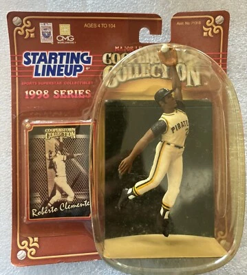 Starting Lineup 1997 Roberto Clemente Pittsburgh Pirates Cooperstown Collect NIP - Image 1 of 2