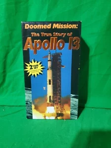 Doomed Mission - The True Story of Apollo 13 - VHS 2 Tape Set - Picture 1 of 4