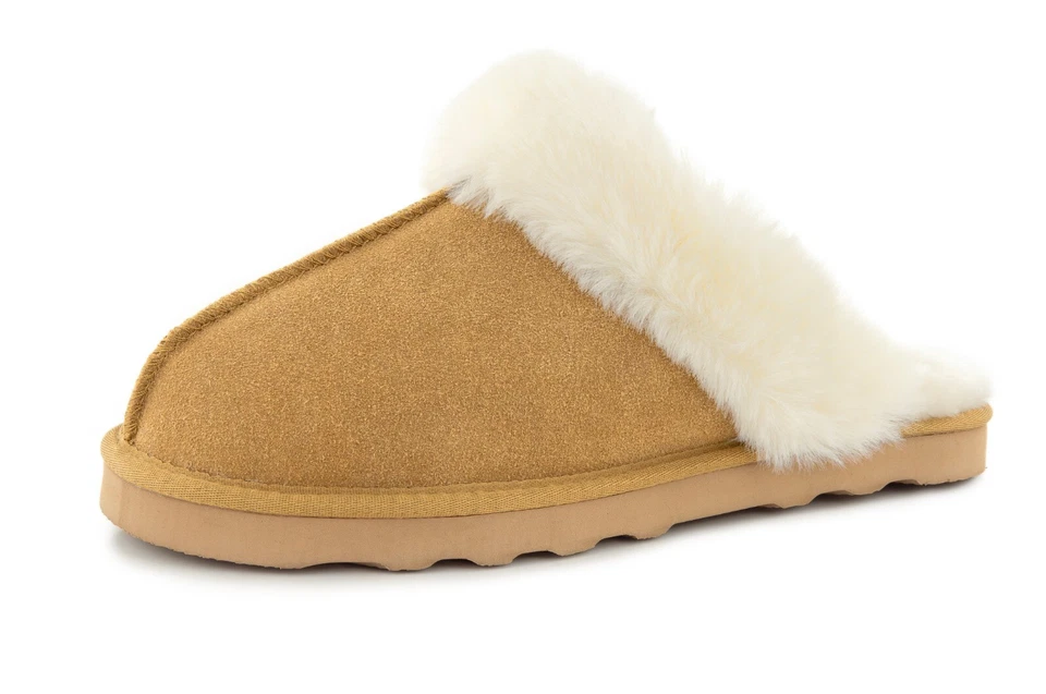 Zapatilla mullida para mujer VENECORE Emma forrada de piel de oveja VC30818 Foto 1 de 1