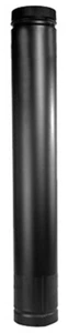 Selkirk DSP8TL Telescopic 38" - 68" Matte Black Adjustable Length Stove Pipe - Picture 1 of 2
