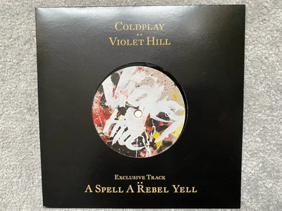 Coldplay Violet Hill 2008 NME 2-Track Promo 7” Black Vinyl. - Image 1 of 4