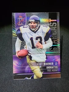 2024 Topps Signature Class Football Kurt Warner Star Cast SC-25 Rams - Picture 1 of 2