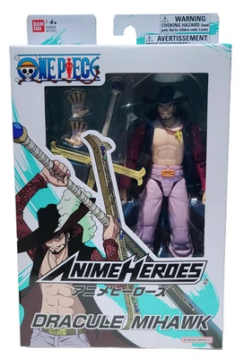 Цельная экшн-фигурка героев аниме Dracule Mihawk 6,5 дюйма новая запечатанная бесплатная доставка - Изображение 1 из 4