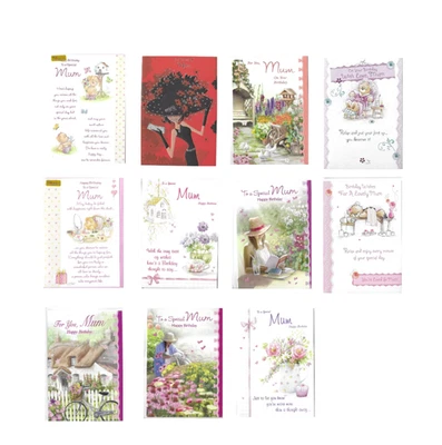 HEARTSTRINGS Special Mum birthday card ~ choice of designs FREE P + P