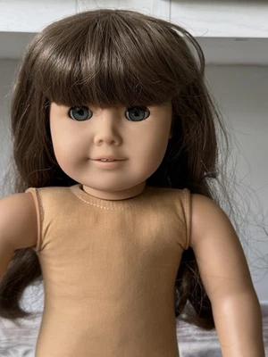 PLEASANT COMPANY 美国女孩娃娃 MOLLY McIntire 18 英寸娃娃 90 年代初软睫毛 — 第 1/4 张图片