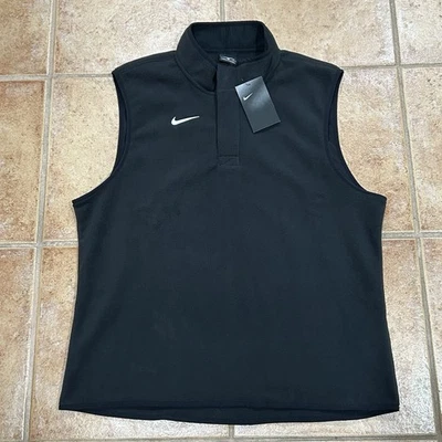 Nike Therma Fit Fleece Vest Black DA4965-010 Mens Size Medium - Image 1 of 4