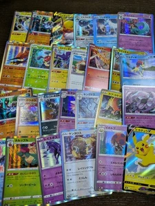 ポケモン Pokemon TCG ×100 Japanese 純正品 レア&ホログラム 必ず10枚以上入ります pikachu - Picture 1 of 3