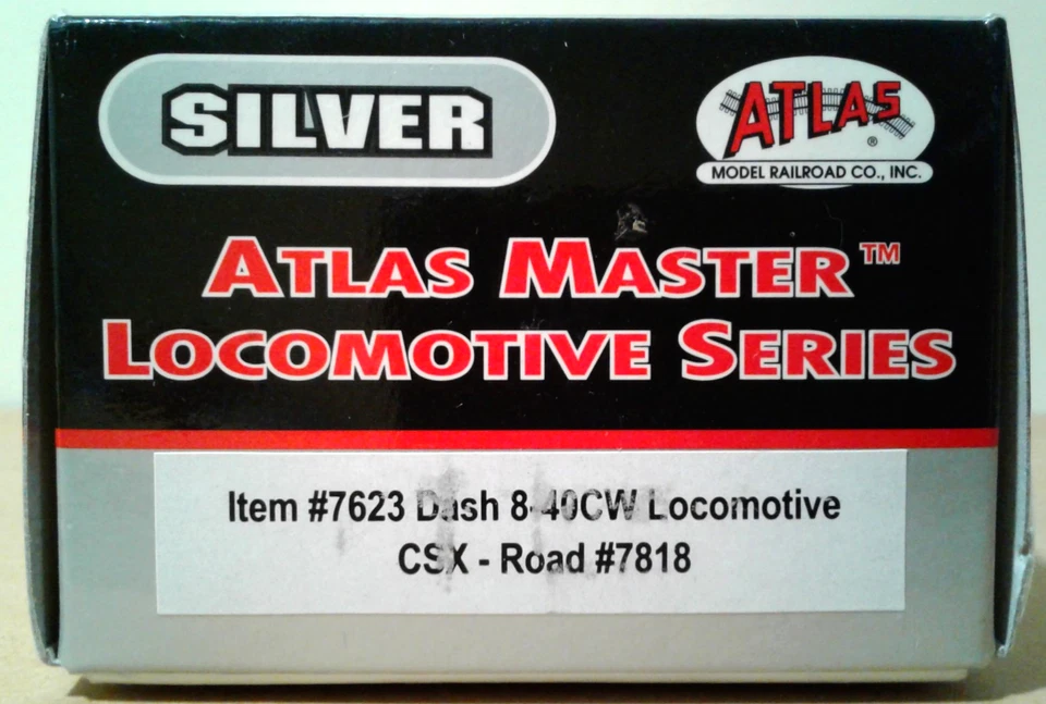 HO SCALE ATLAS DASH-40CW CSX #7818 7623 - Image 1 of 4