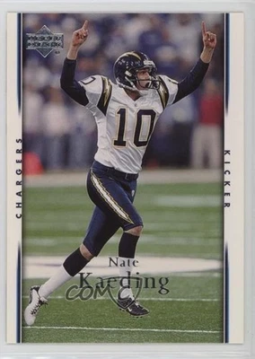 2007 Upper Deck Nate Kaeding #155 - Image 1 of 2