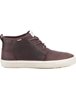 TOMS Carlo Mid Terrain Lace Up Sneakers Shoe Clover Brown Size UK 6.5 EU 49 - Picture 1 of 10