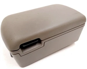 Tan 2001 2002 2003 2004 Nissan Xterra Frontier Center Console Lid Arm Rest E53 - Picture 1 of 11