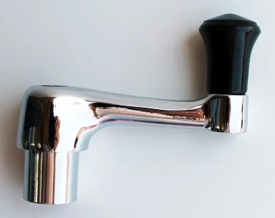 Camión Chevy GMC 1939 manivela parabrisas con perilla negra nueva reproducción envío gratuito Foto 1 de 4