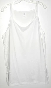 Top sin mangas para mujer Yunque blanco sin mangas talla XL ancho nuevo sin etiquetas - Imagen 1 de 3