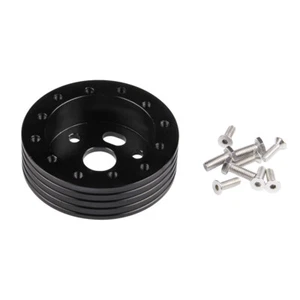 Cubo negro de 1/2" para volante de 6 orificios para adaptarse Grant adaptador de 3 orificios Boss - Imagen 1 de 8