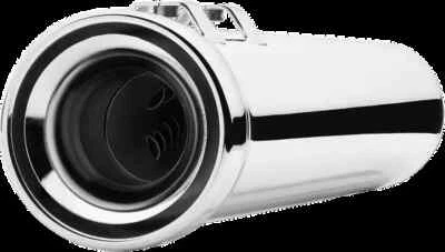 Cobra Chrome 4in Neighbor Hater Slip On Muffler for Electra Glide 95-09 - Image 1 of 4