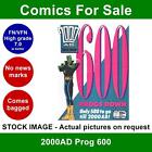 2000AD #600 prog comic - Nice FN+ clean - 600th issue - Nov 1988