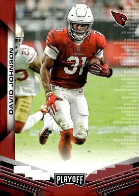 2019 Panini Playoff - #188 David Johnson Cardinals - Image 1 of 2