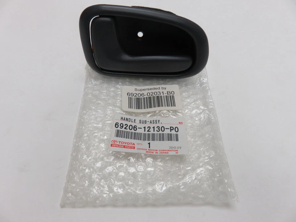 Original OEM Toyota 69206-02031-B0 Manija Interior Delantera Izquierda Gris 1993-97 Corolla Foto 1 de 1