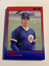 DEREK LIVERNOIS 1989 Star Lynchburg Red Sox PWE SHIP