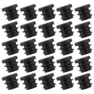 100pcs Tubing End Caps Threaded Round Table Leg Plugs Tubing End Plugs - Bild 1 von 12