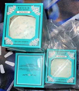 Jabón Mayfair Foundry Sea ¡¡LILY JASMINE paquete de 3!! Bath Fizzy ¡Nuevo!¡! - Imagen 1 de 20