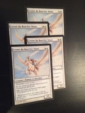 Mtg magic coldsnap white shield crusader (French crosses shield white) nm x4