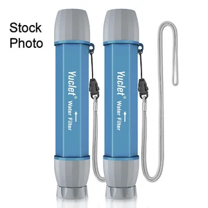 YWF01 Persönlicher Filter Strohhalm zum Trinken Überleben, Tragbarer Wasseraufbereiter Fi... - Bild 1 von 3