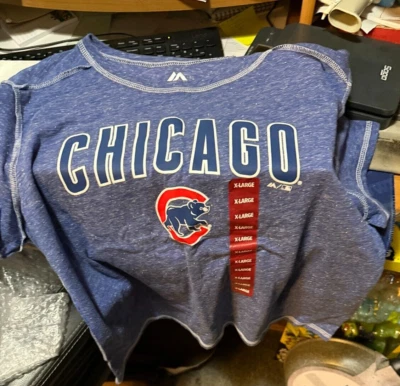 CAMISETA CHICAGO CUBS--YOUTH XL--MANGA CORTA Foto 1 de 2