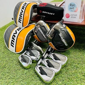 Ladies Callaway Fullset MAVRIK 1w 3w Legacy Iron 789PS 8Pcs RH Golf Club Japan - Picture 1 of 23
