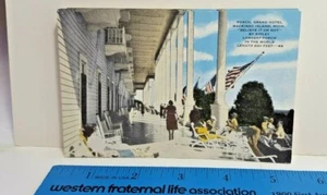 Lot of 24 Vintage Postcards Porch Grand Hotel New & Identical Mackinac Island MI - Foto 1 di 4