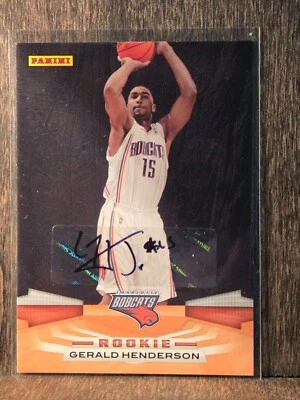 2009-10 Panini Inscriptions Gerald Henderson #362 Rookie Auto RC Autograph - Image 1 of 2