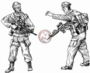 CMK 1/35 US Special Forces Afghanistan (2 Figuren) F35186 - Bild 1 von 1