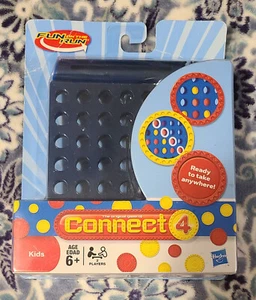 "Connect 4 Fun On The Run" By Hasbro 2009 Travel Game 6+ New Sealed Package - Picture 1 of 7