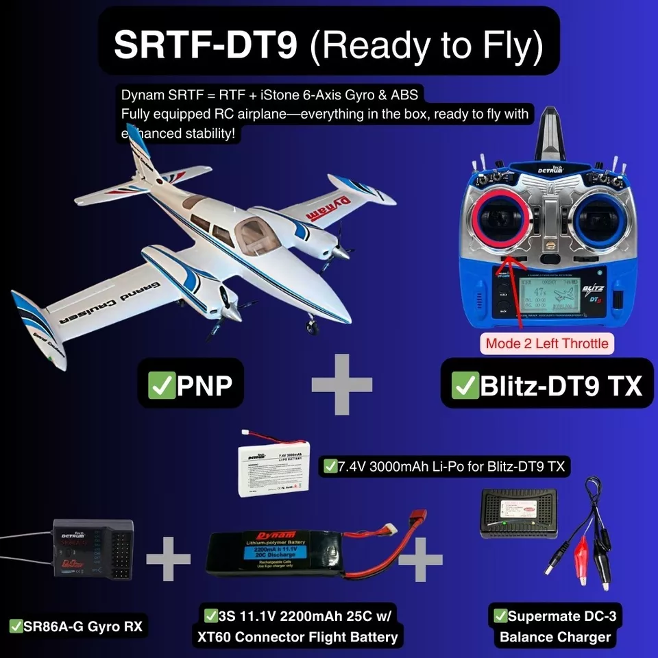 Dynam Cessna 310 Grand Cruiser V2 Blue Twin Motor RC Scale Plane 1300mm 51" Wing - Image 1 of 4