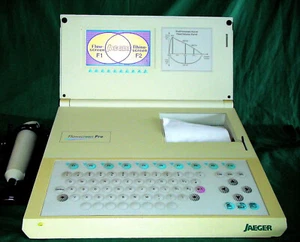 JAEGER SPIROMETER FLOWSCREEN Handstück Rhinometer Provokationstest Allergologie - Bild 1 von 22