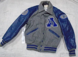 Chaqueta Apollo Panthers 1987-1990 DeLong Letterman Talla 36 Fútbol Baloncesto - Imagen 1 de 2