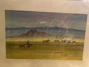 T. Narmandakh ink painting (GG) - Picture 1 of 2