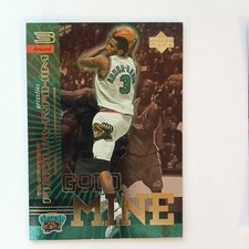 1999-00 Upper Deck Gold Reserve Gold Mine #R10 Shareef Abdur-Rahim