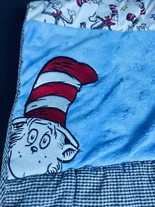 Dr. Seuss Cat in the Hat Baby Blanket 33” by 43” - Picture 1 of 5