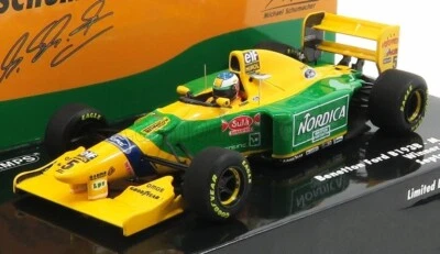 Minichamps 517935705 Benetton B193 Portuguese GP 1993 Michael Schumacher 1/43 - Immagine 1 di 2