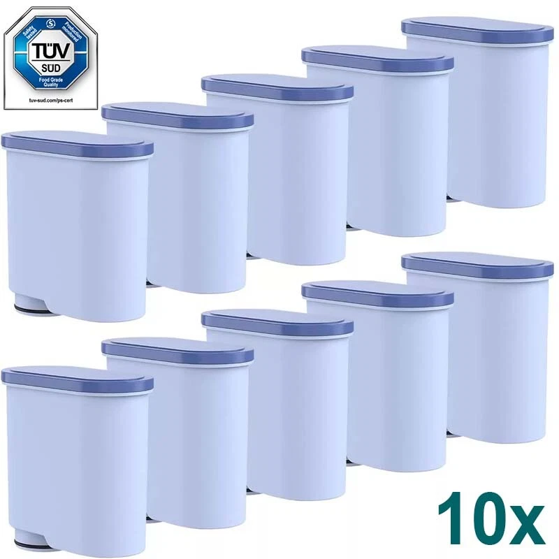 MARKENLOS 10x Wasserfilter ersatz von Philips AquaClean CA6903 für Saeco und Philips Serie