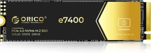 Orico e7400 4TB PCIe NVMe SSD Gen 4 Gaming SSD M.2 2280, Up to 7400MB/s - Picture 1 of 1