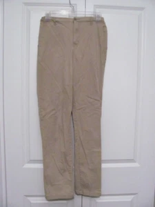 PRE-OWNED BOY'S SIZE 18 (STRAIGHT) OLD NAVY KHAKI PANTS (ADJUSTABLE WAIST) - Picture 1 of 4