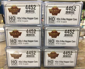 Broadway Limited H.O. Scale ATSF 6-Pack Hopper Car W/ Coal Loads - Picture 1 of 7