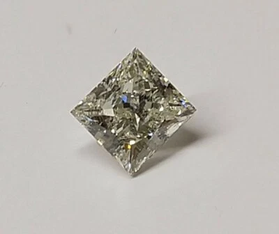 Princess Cut Square Diamond 1.50 Carat I Color SI2 - Image 1 of 4
