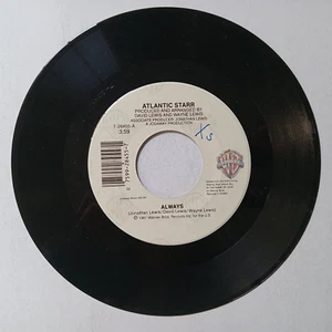 45 RPM Record      ATLANTIC STARR  Always / Always Instrumental  Unplayed - Picture 1 of 2