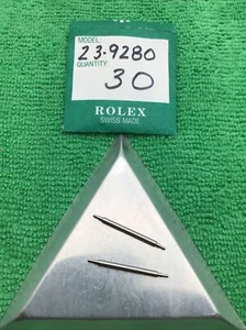 Genuine Rolex Spring Bar Part 23-9280, 19mm Steel (Set Of 2) - Picture 1 of 2