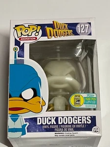 Funko Vinyl Pop Duck Dodgers - 2016 SDCC Exclusive Funko Pop! 750 PCS 127 GITD - Foto 1 di 10