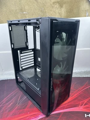 GENERIC TRIPLE FAN COMPUTER CASE- DAMAGED - Image 1 of 4