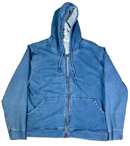 Peter Millar Full-Zip Indigo Fleece Hoodie Herren Gr. XL - Bild 1 von 4